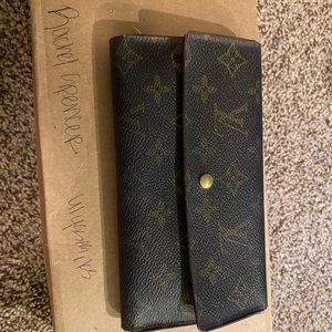 LV Sarah wallet.